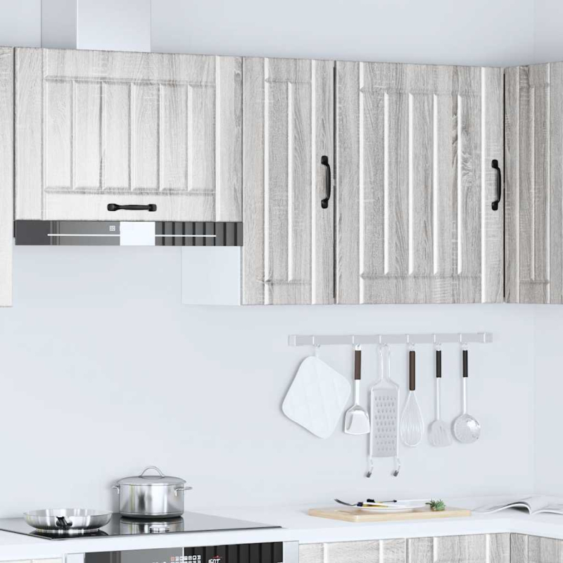Küchen-Hängeschrank Lucca Grau Sonoma Holzwerkstoff