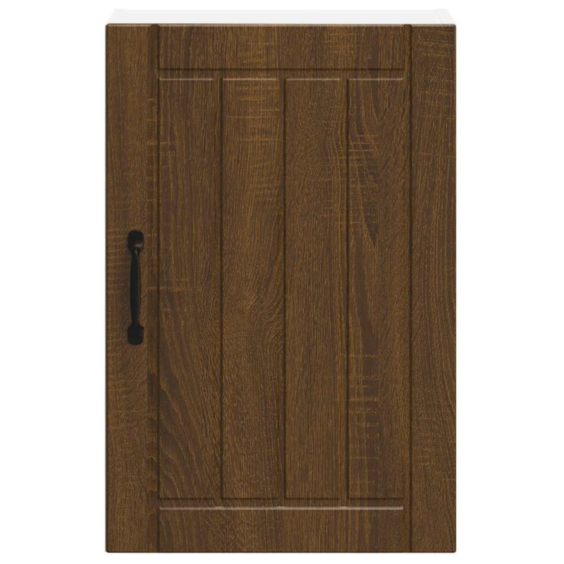 Küchen-Hängeschrank Lucca Braun Eichen-Optik Holzwerkstoff