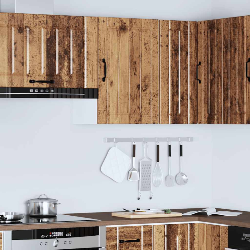 Küchen-Hängeschrank Lucca Altholz-Optik Holzwerkstoff