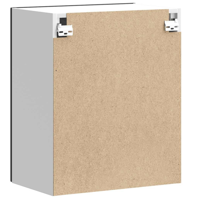 Küchen-Hängeschrank Lucca Schwarz Holzwerkstoff