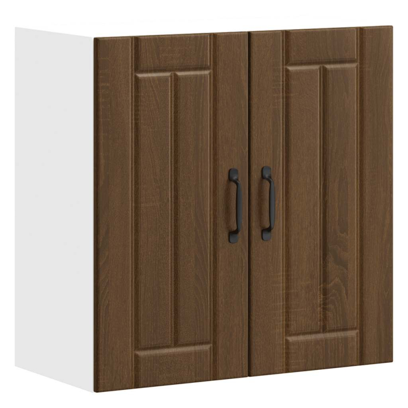 Küchen-Hängeschrank Lucca Braun Eichen-Optik Holzwerkstoff