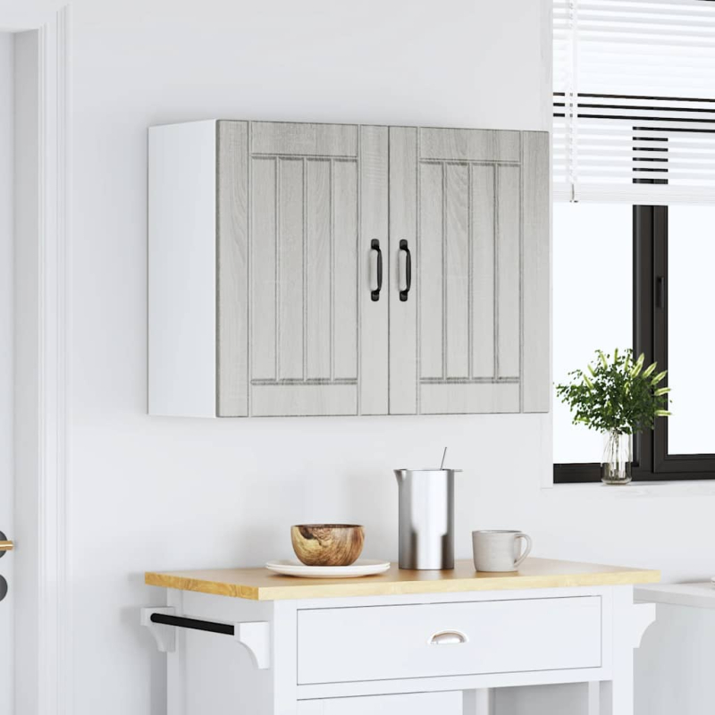 Küchen-Hängeschrank Lucca Grau Sonoma Holzwerkstoff