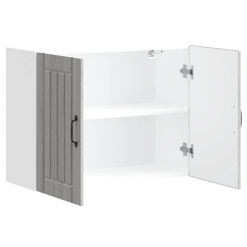 Küchen-Hängeschrank Lucca Grau Sonoma Holzwerkstoff