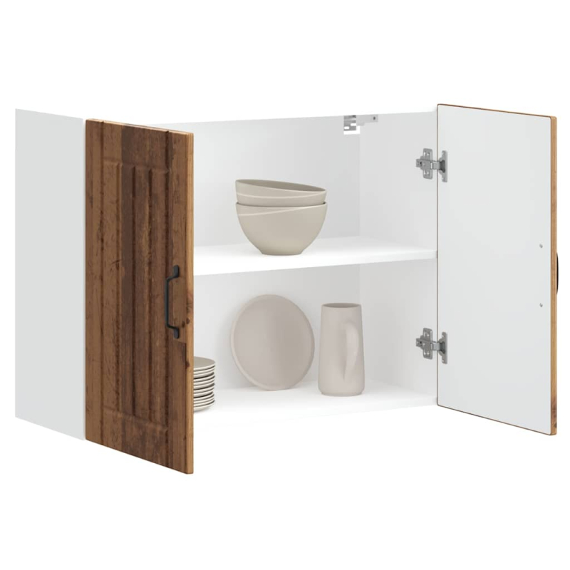 Küchen-Hängeschrank Lucca Altholz-Optik Holzwerkstoff