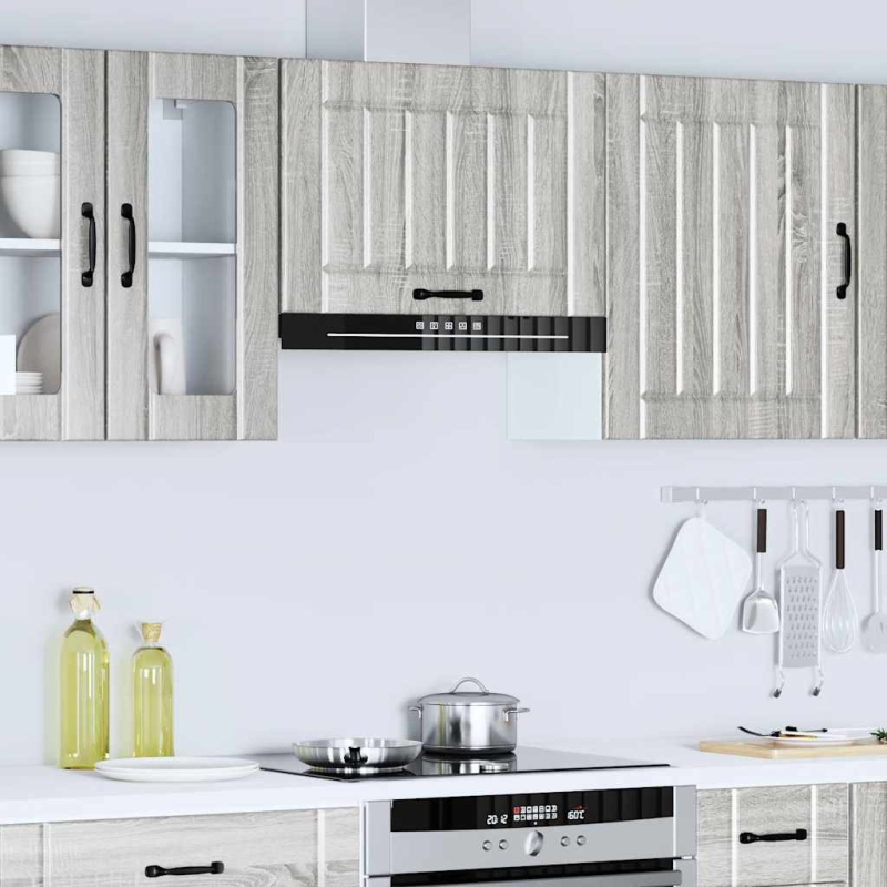 Küchen-Hängeschrank Lucca Grau Sonoma Holzwerkstoff