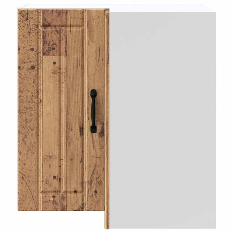 Küchen-Eckhängeschrank Lucca Altholz-Optik Holzwerkstoff