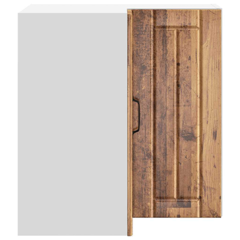 Küchen-Eckhängeschrank Lucca Altholz-Optik Holzwerkstoff