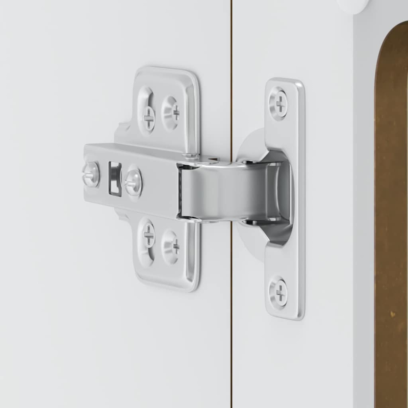 Küchen-Hängeschrank mit Glastür Lucca Räuchereiche Holzwerkstoff