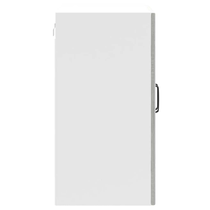 Küchen-Hängeschrank mit Glastür Lucca Grau Sonoma Holzwerkstoff