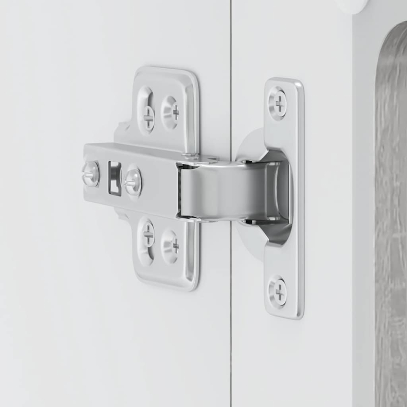 Küchen-Hängeschrank mit Glastür Lucca Grau Sonoma Holzwerkstoff