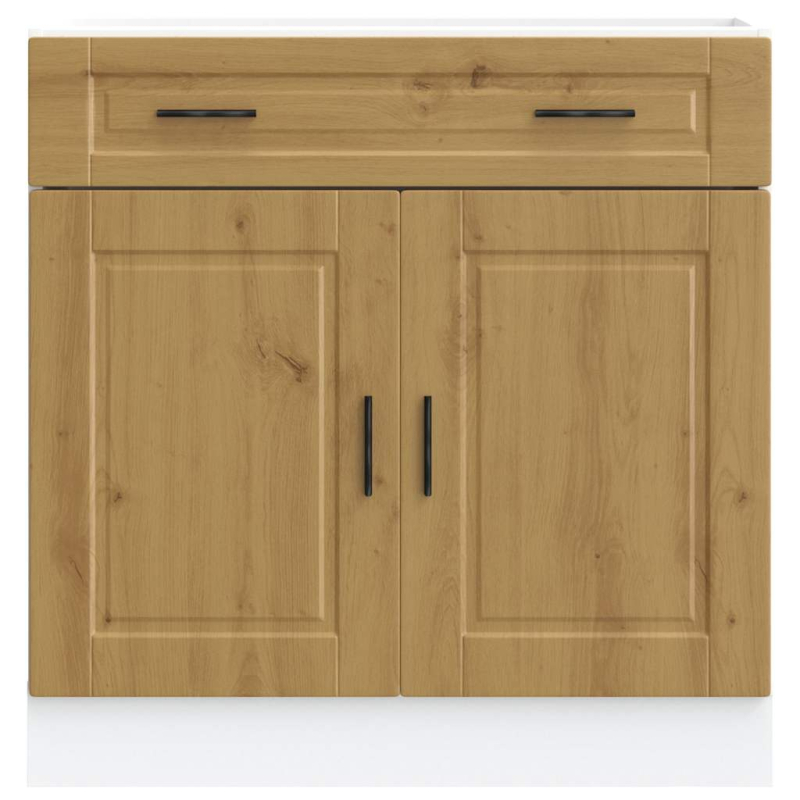 Küchenunterschrank Porto Artisan-Eiche Holzwerkstoff