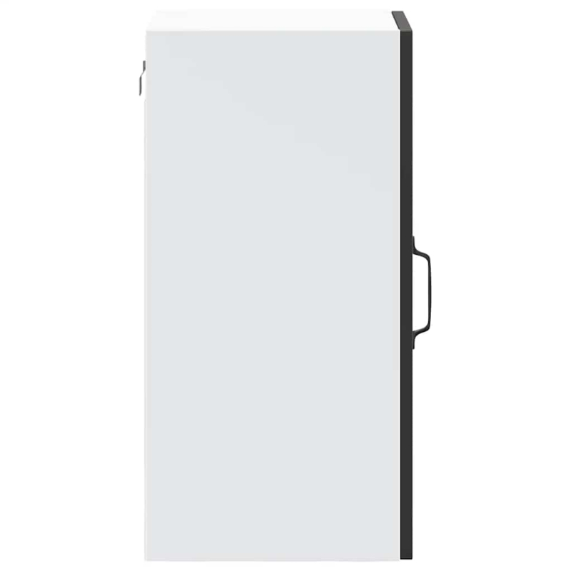 Küchen-Hängeschrank mit Glastür Porto Schwarz