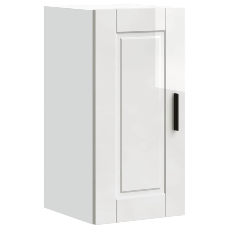 Küchen-Hängeschrank Porto Hochglanz-Weiß Holzwerkstoff