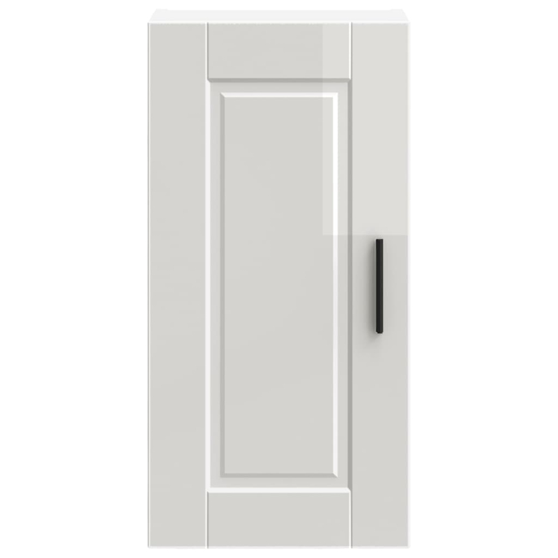 Küchen-Hängeschrank Porto Hochglanz-Weiß Holzwerkstoff