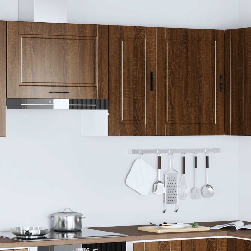Küchen-Hängeschrank Porto Braun Eichen-Optik Holzwerkstoff