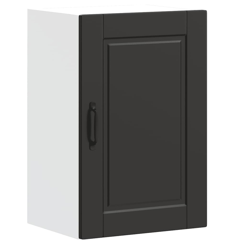 Küchen-Hängeschrank Porto Schwarz Holzwerkstoff