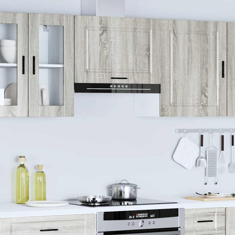 Küchen-Hängeschrank Porto Grau Sonoma Holzwerkstoff