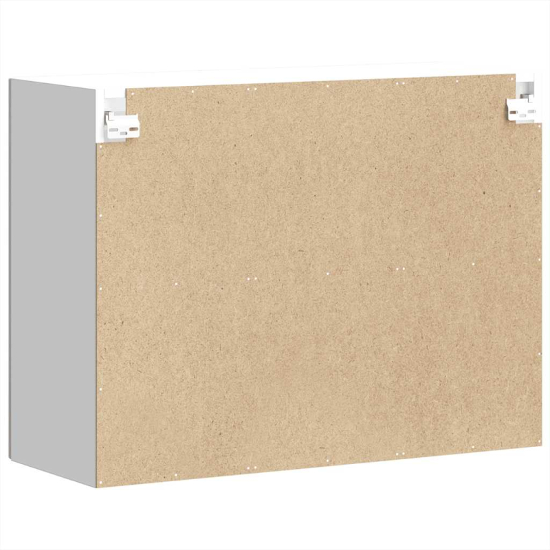 Küchen-Hängeschrank mit Glastür Porto Grau Sonoma