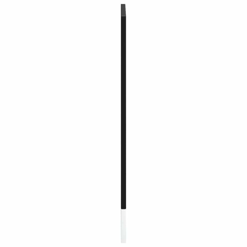 Geschirrspülerblende Porto Schwarz 60x1,5x67 cm Holzwerkstoff