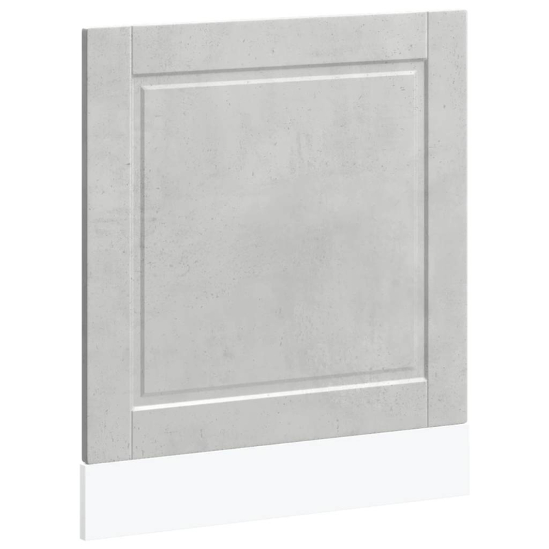Geschirrspülerblende Porto Betongrau 60x1,5x67 cm Holzwerkstoff