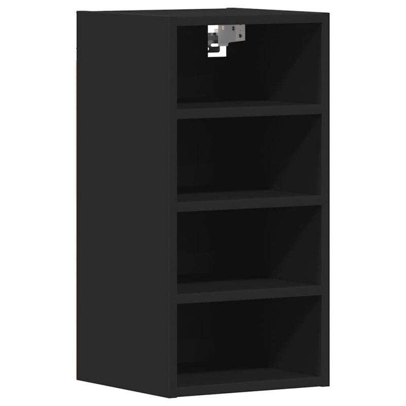 Hängeschrank Riga Schwarz 30x29,5x60 cm Holzwerkstoff