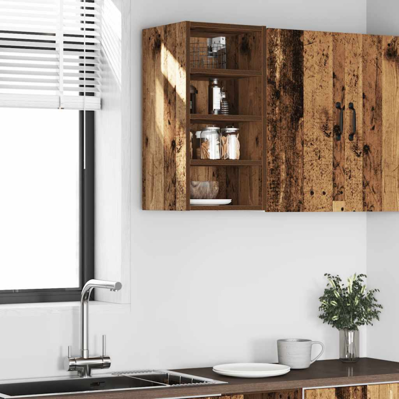 Hängeschrank Altholz-Optik 30x29,5x60 cm Holzwerkstoff