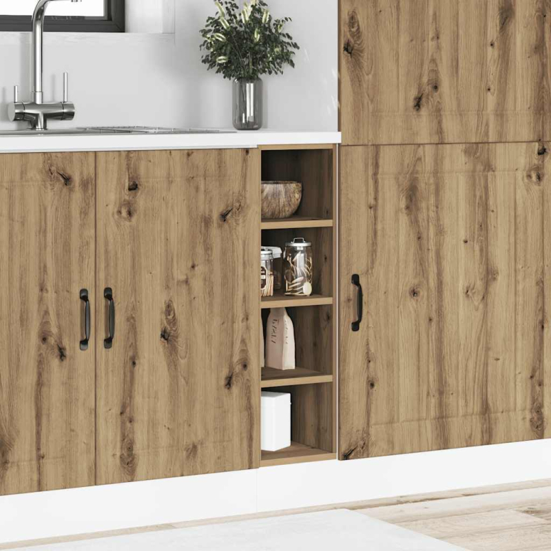 Unterschrank Riga Artisan-Eiche 20x44,5x81,5 cm Holzwerkstoff