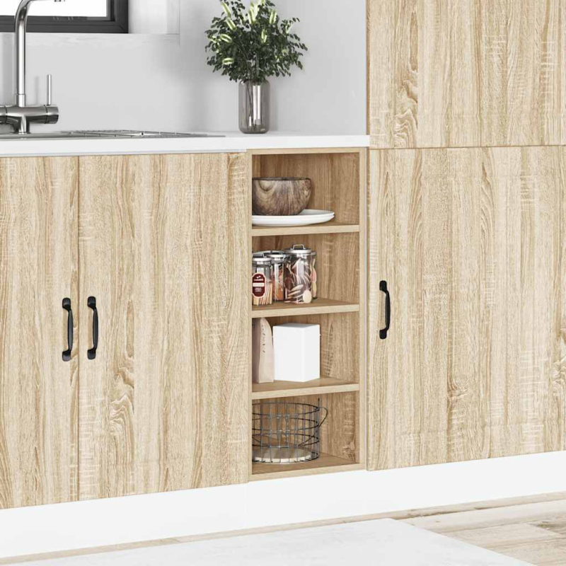 Unterschrank Riga Sonoma-Eiche 30x44,5x81,5 cm Holzwerkstoff