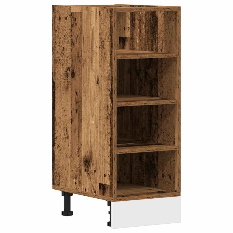 Unterschrank Riga Altholz-Optik 30x44,5x81,5 cm Holzwerkstoff