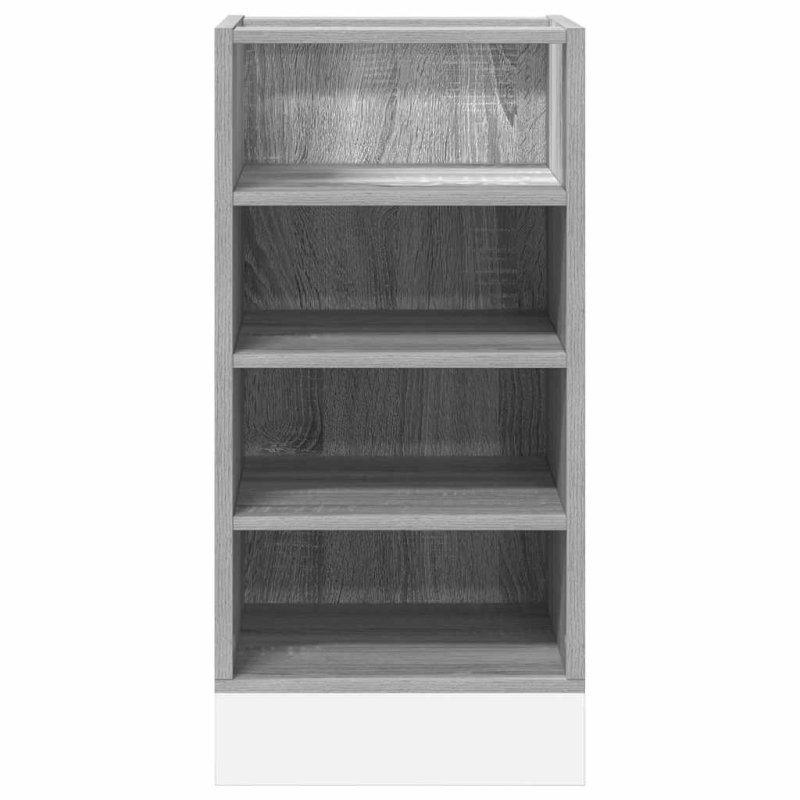 Unterschrank Riga Grau Sonoma 40x44,5x81,5 cm Holzwerkstoff