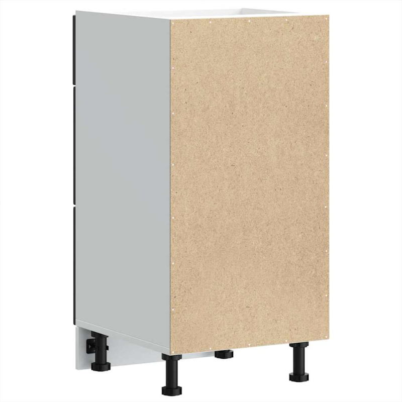 Unterschrank Lyon Schwarz 40x46x81,5 cm Holzwerkstoff