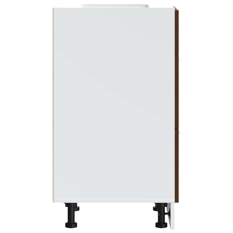 Unterschrank Lyon Braun Eichen-Optik 40x46x81,5 cm Holzwerkstoff