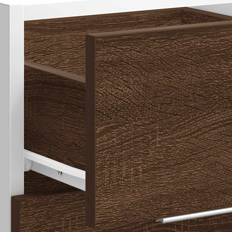 Unterschrank Lyon Braun Eichen-Optik 40x46x81,5 cm Holzwerkstoff