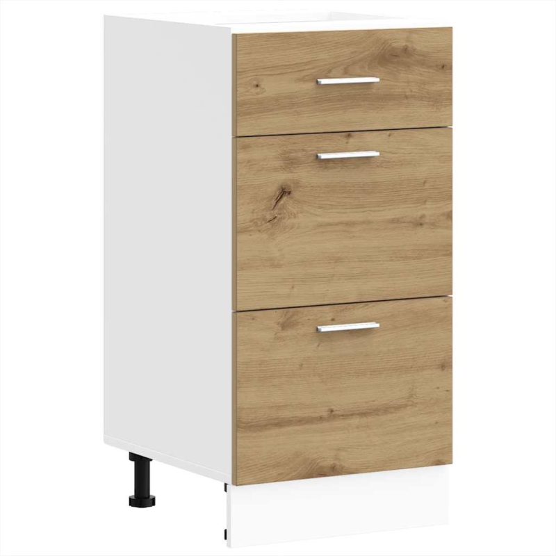 Unterschrank Lyon Artisan-Eiche 40x46x81,5 cm Holzwerkstoff