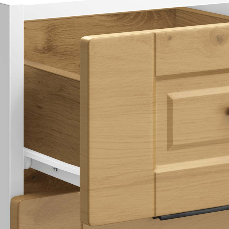 Küchenunterschrank Porto Artisan-Eiche Holzwerkstoff