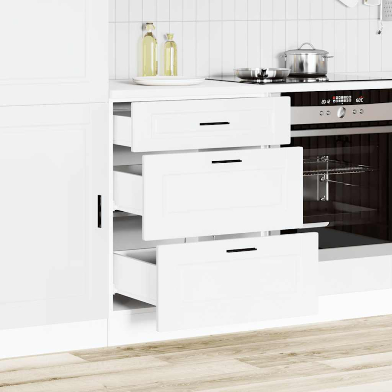 Küchenunterschrank Porto Weiß Holzwerkstoff