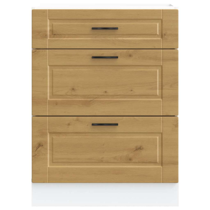 Küchenunterschrank Porto Artisan-Eiche Holzwerkstoff