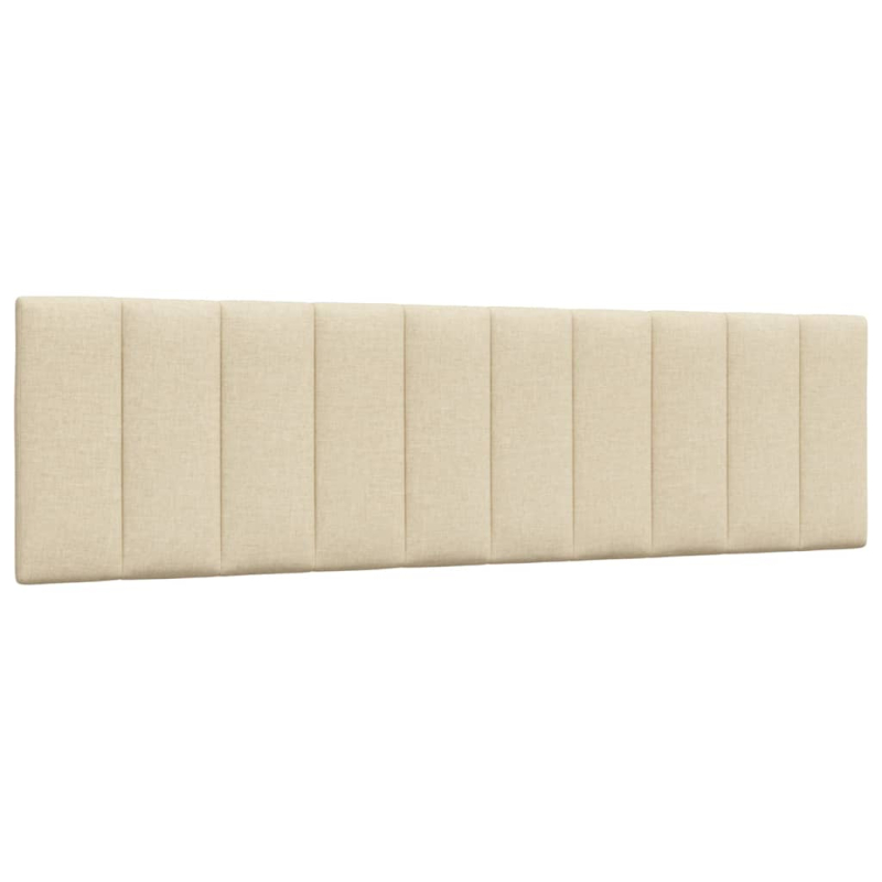 Bett mit Matratze Creme 180x200 cm Stoff
