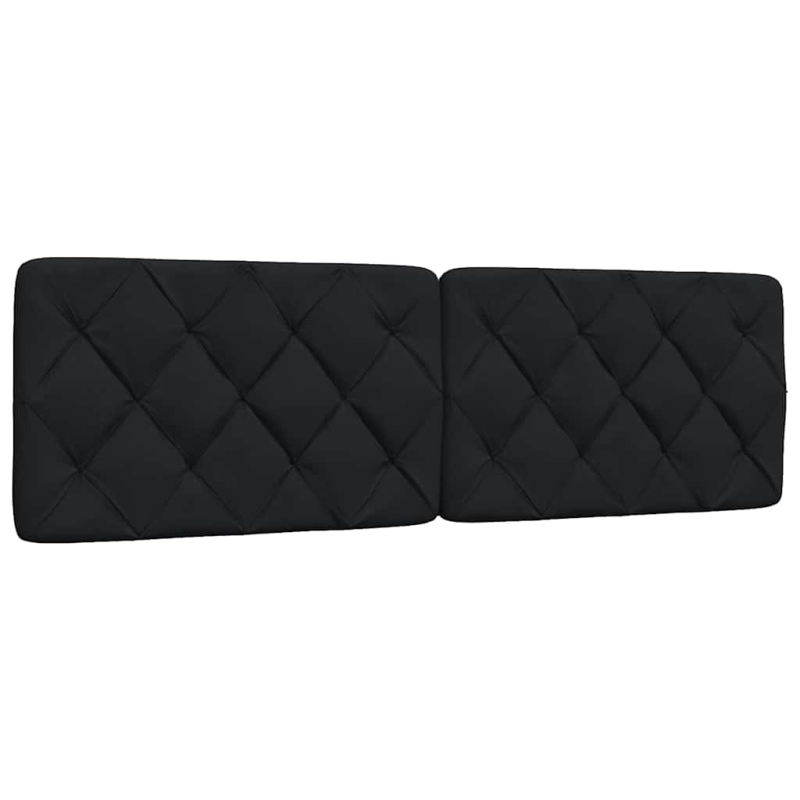 Bett mit Matratze Schwarz 160x200 cm Stoff