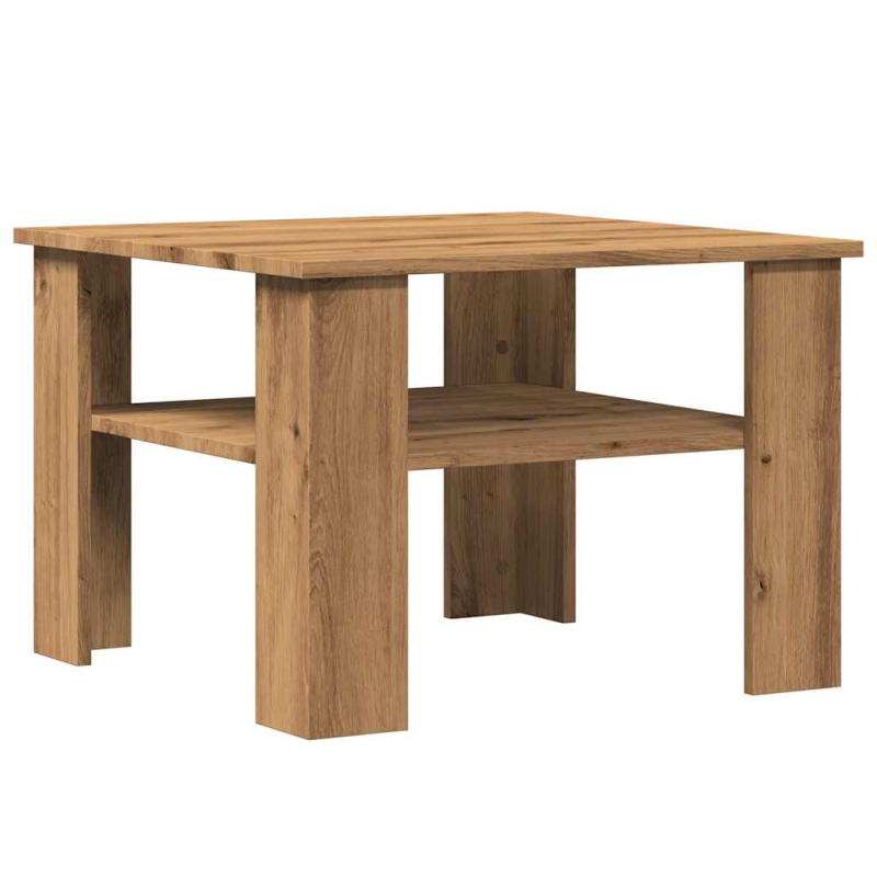 Couchtisch Artisan-Eiche 60x60x42 cm Holzwerkstoff