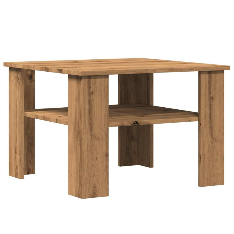 Couchtisch Artisan-Eiche 60x60x42 cm Holzwerkstoff