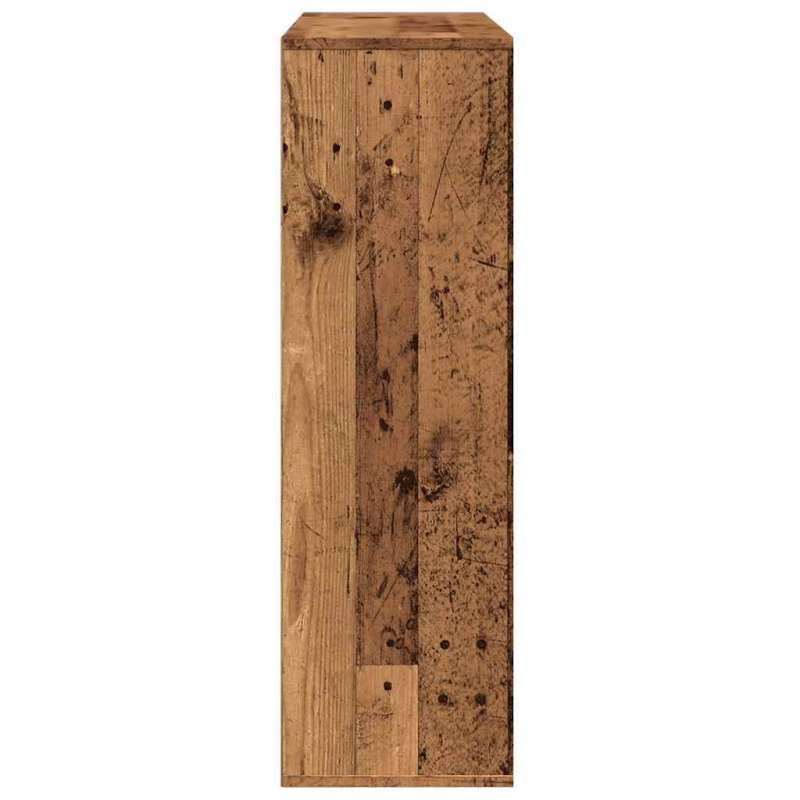 Bücherregal Altholz-Optik 98x29x97,5 cm