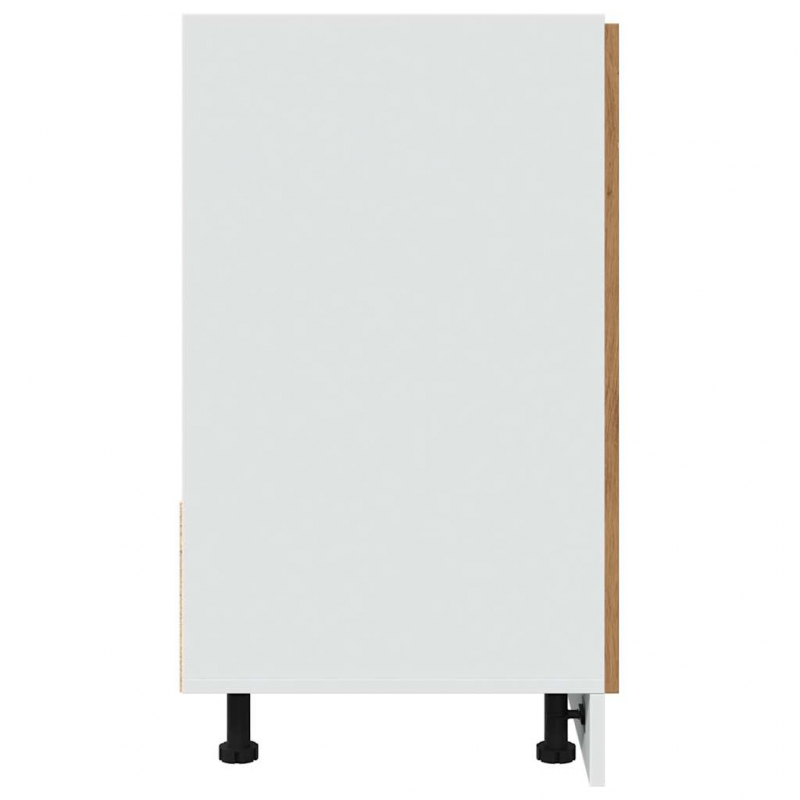 Spülenunterschrank Lyon Artisan-Eiche 80x46x81,5 cm Holzwerkstoff