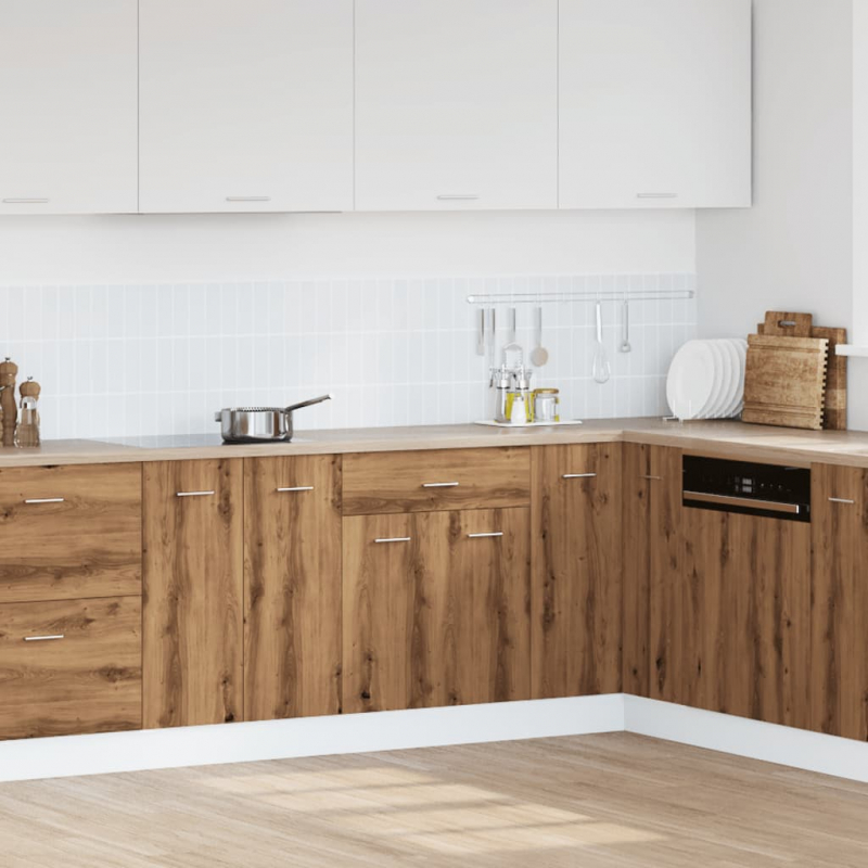 Unterschrank Lyon Artisan-Eiche 60x46x81,5 cm Holzwerkstoff