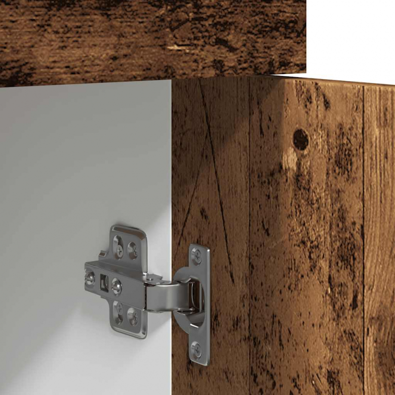 Schubunterschrank Lyon Altholz-Optik 80x46x81,5 cm Holzwerkstoff