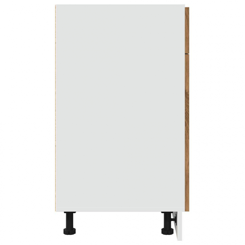 Schubunterschrank Lyon Artisan-Eiche 80x46x81,5 cm Holzwerkstoff