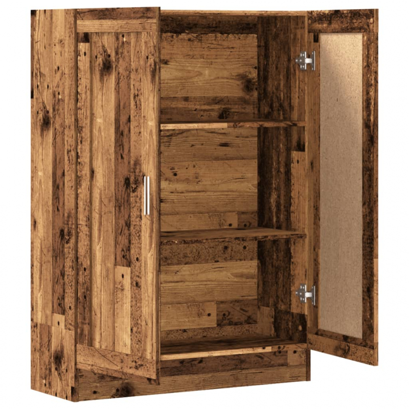 Bücherschrank Altholz-Optik 82,5x30,5x115 cm Holzwerkstoff