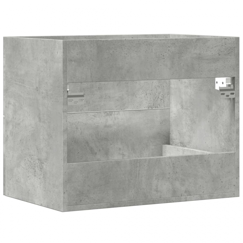 Waschbeckenunterschrank Betongrau 60x38,5x48 cm Holzwerkstoff