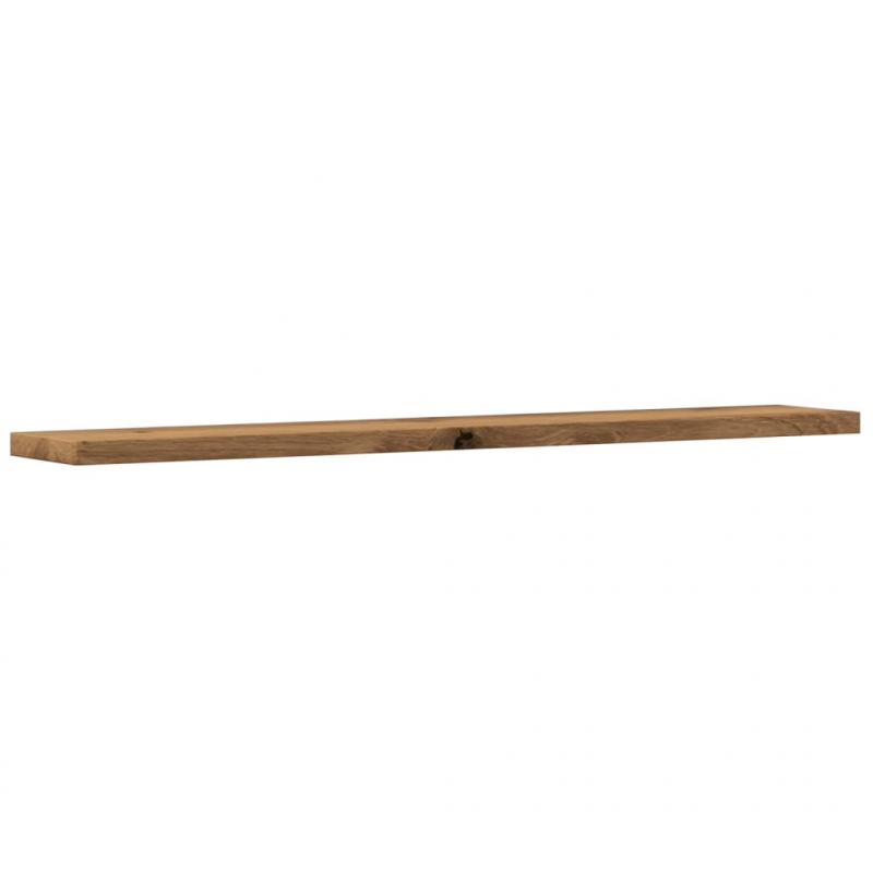 Wandregale 4 Stk. Artisan-Eiche 60x20x1,5 cm Holzwerkstoff