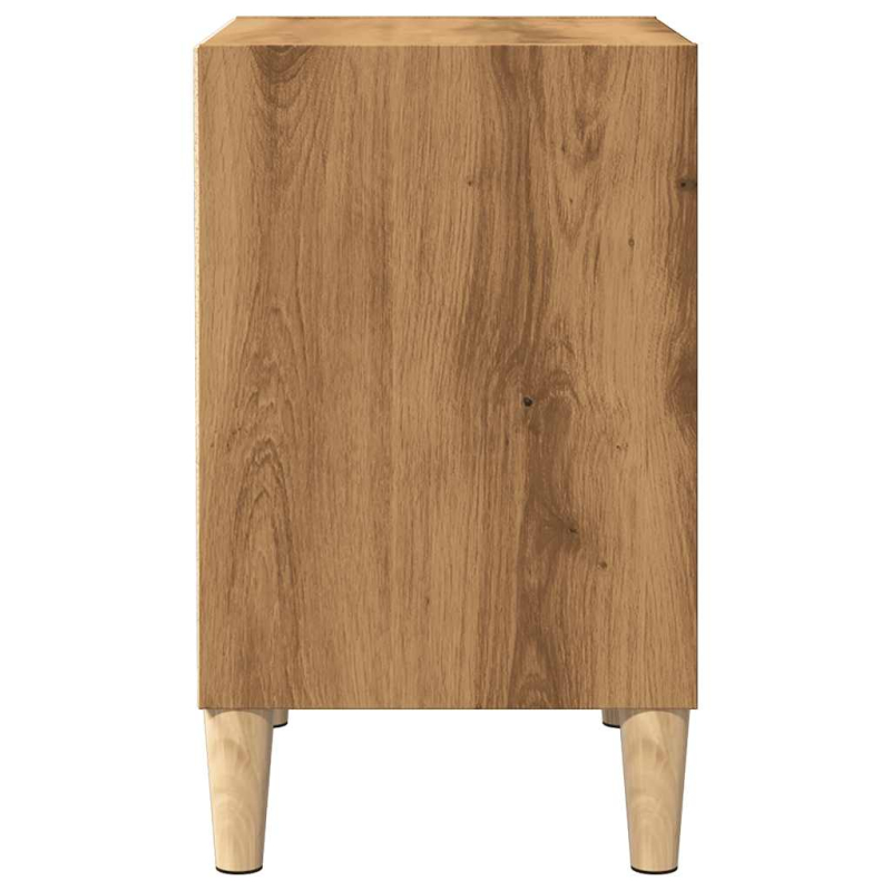 Nachttische 2 Stk. Artisan-Eiche 40x30x50 cm Holzwerkstoff
